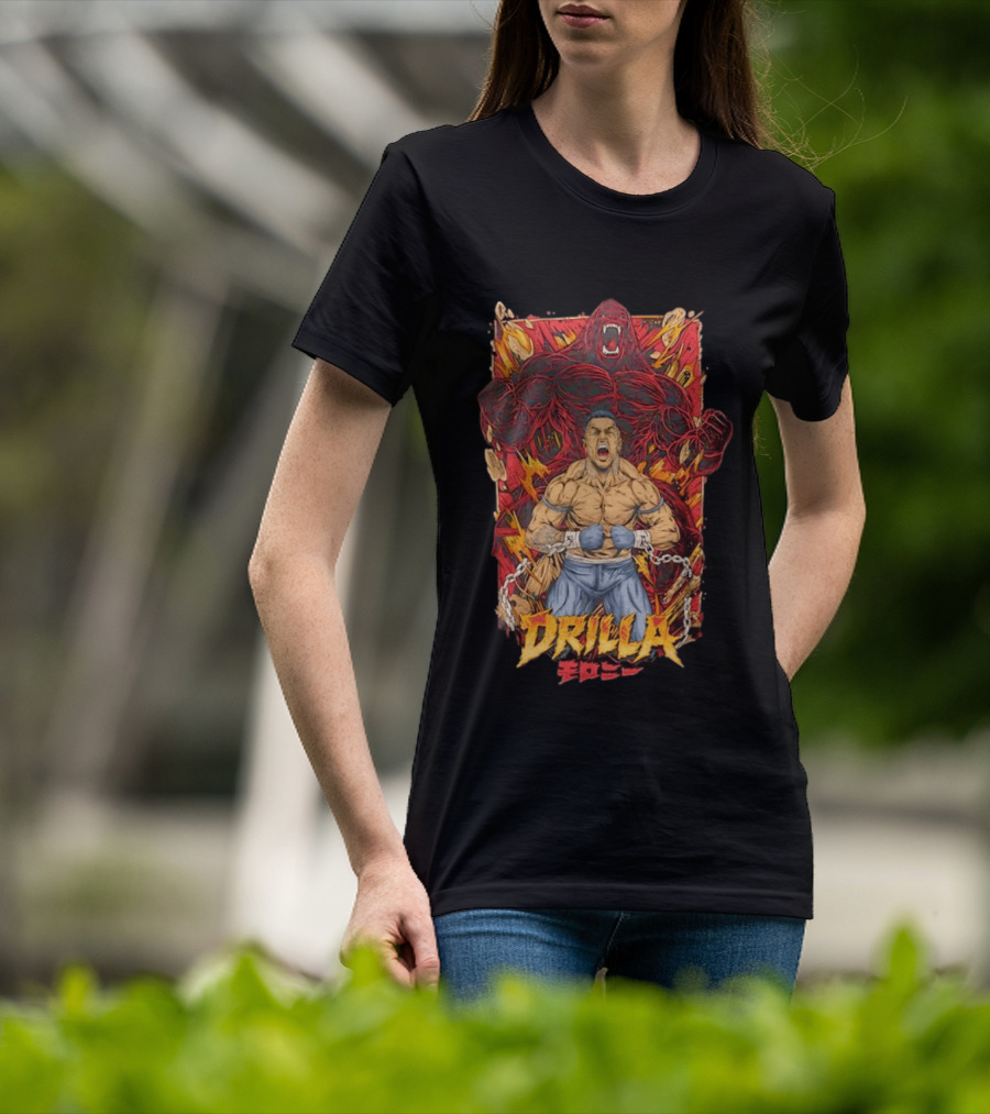 Drilla Gorilla Anthony Taylor Boxing MMA Warrior Explosion T-Shirt