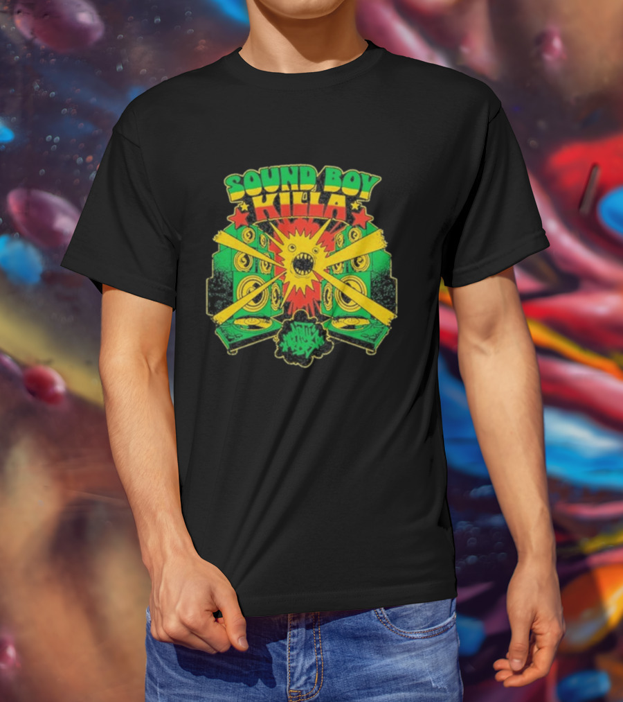 Dirty Heads Sound Boy Killa Vintage Reggae Speaker Blast T-Shirt