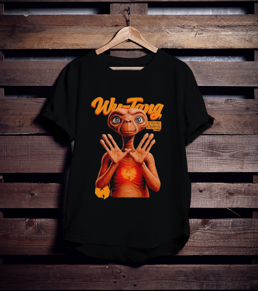 Wu Tang Is For The Children E.T. 1992 SIMPSON T-Shirt
