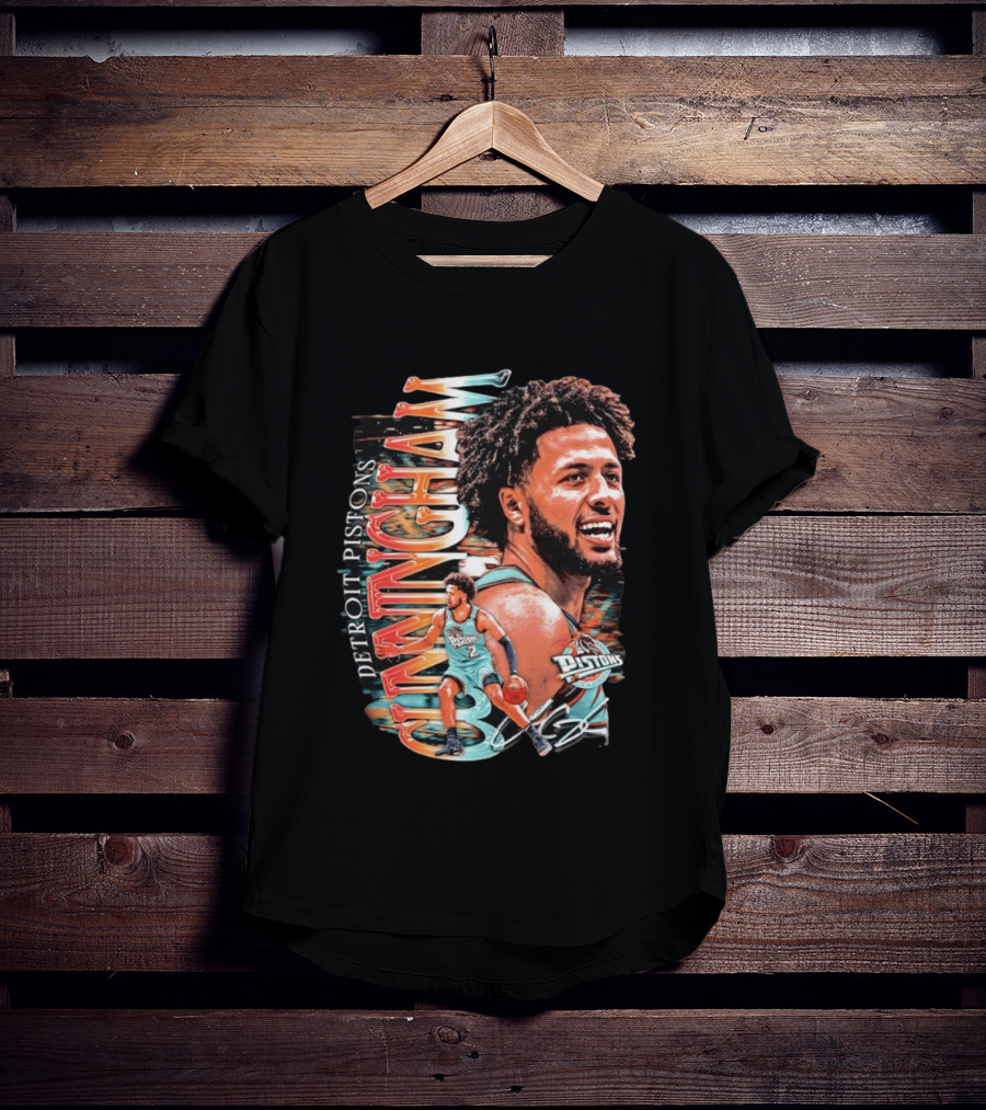 Cade Cunningham Detroit Pistons CUNNINGHAM Pistons T-Shirt