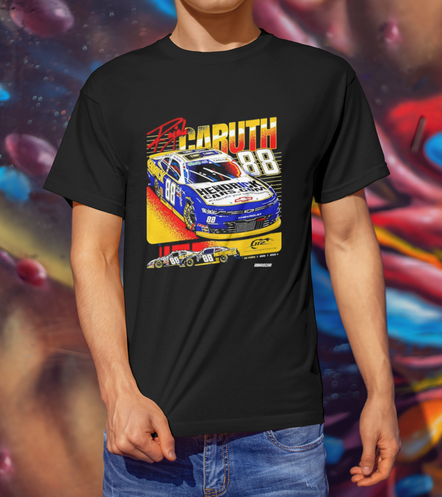 Ralph Caruth 88 Hendrick Cars.com Chevrolet Motorsports NASCAR Racing T-Shirt
