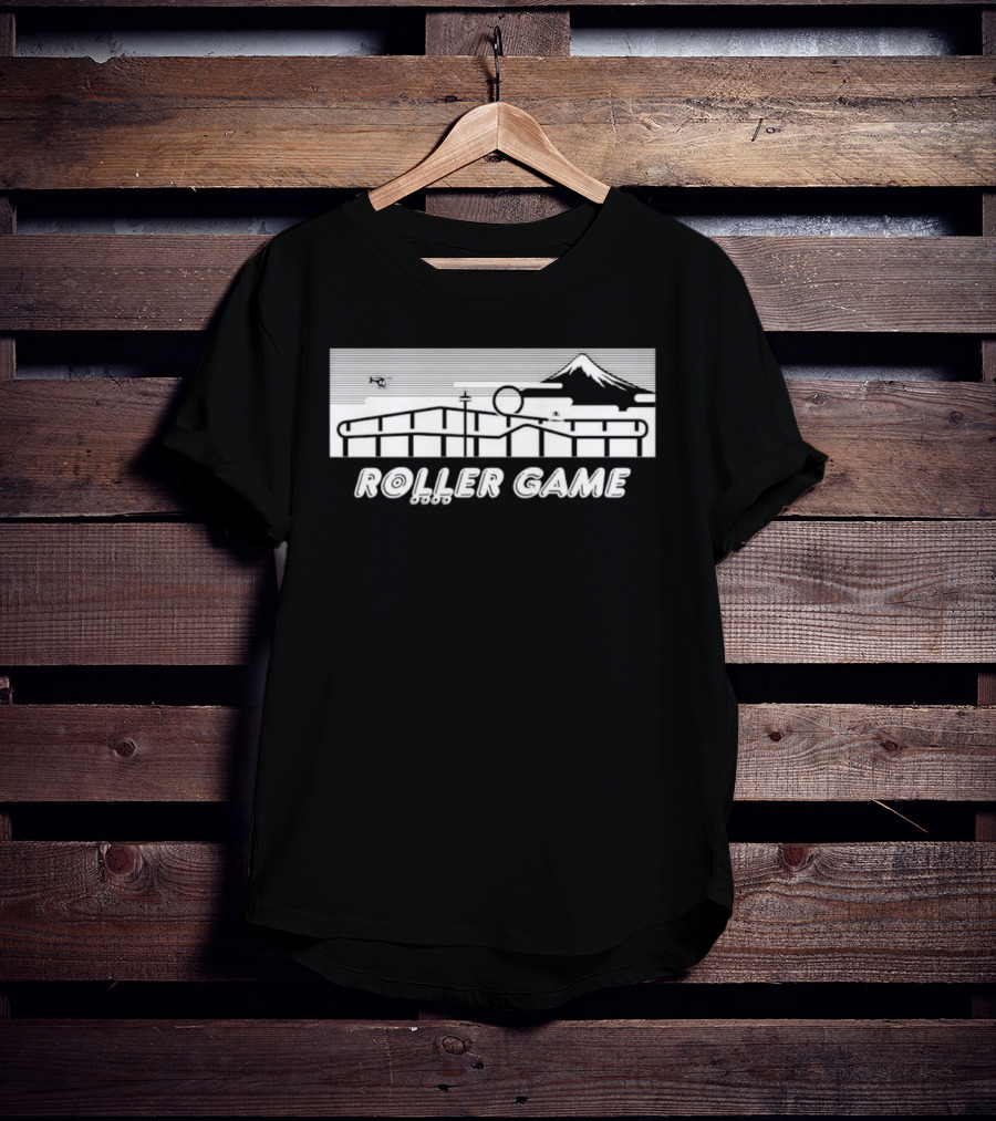 Roller Game Roller Skating Roller Mountain Helicopter Adventure T-Shirt