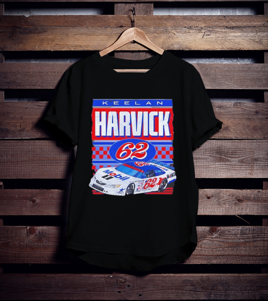 Keelan Harvick 62 Mobil 1 Toyota Camry NASCAR Racing T-Shirt