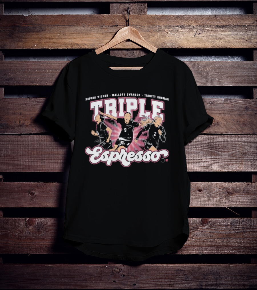 Sophia Wilson Mallory Swanson Trinity Rodman Triple Espresso 2026 27 T-Shirt