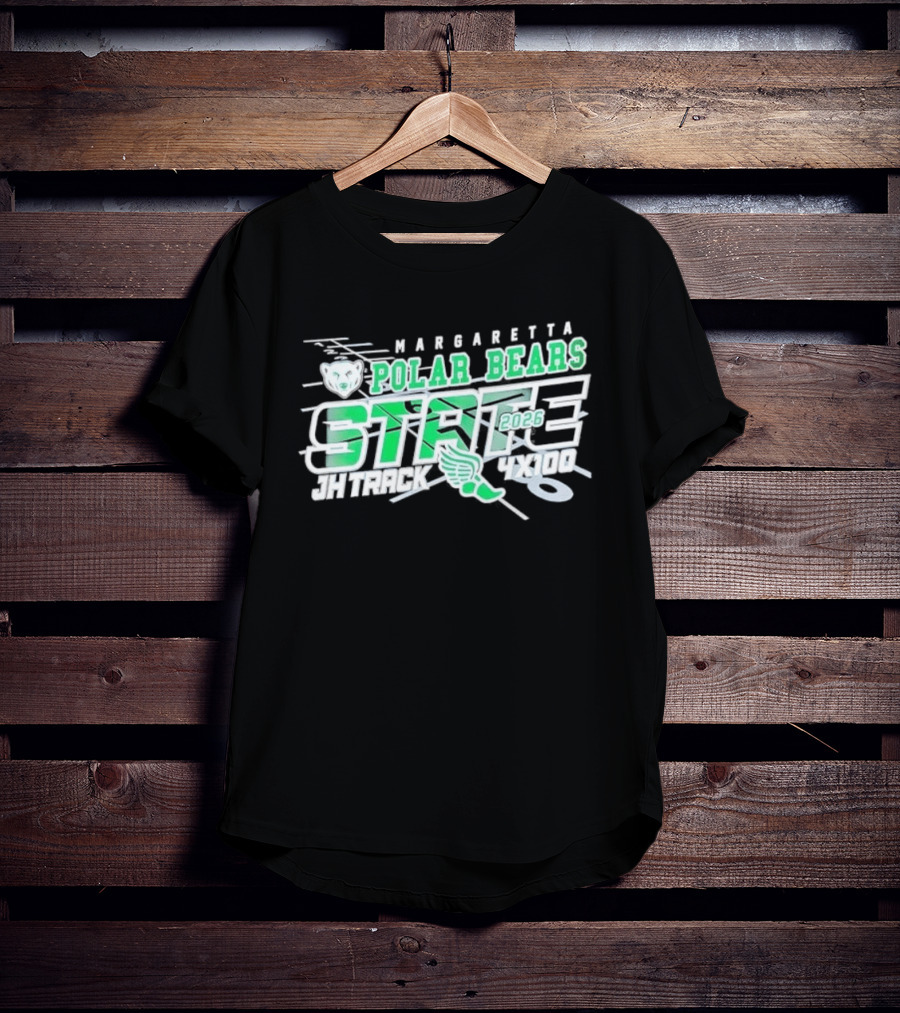 Margaretta Polar Bears 2026 State Track JH Winged Foot T-Shirt