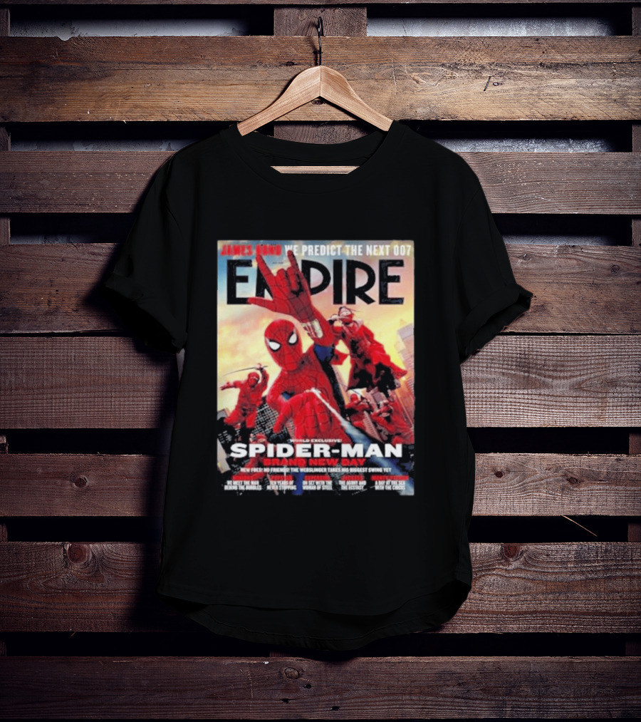 Empire Magazine Spider Man Brand New Day The Webslinger Takes His Biggest Swing Yet T-Shirt