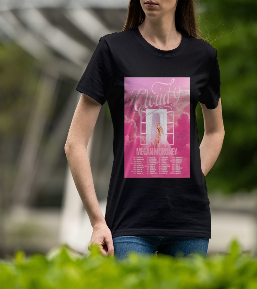 The Cloud 9 Tour Megan Moroney Chicago June 02 2026 T-Shirt