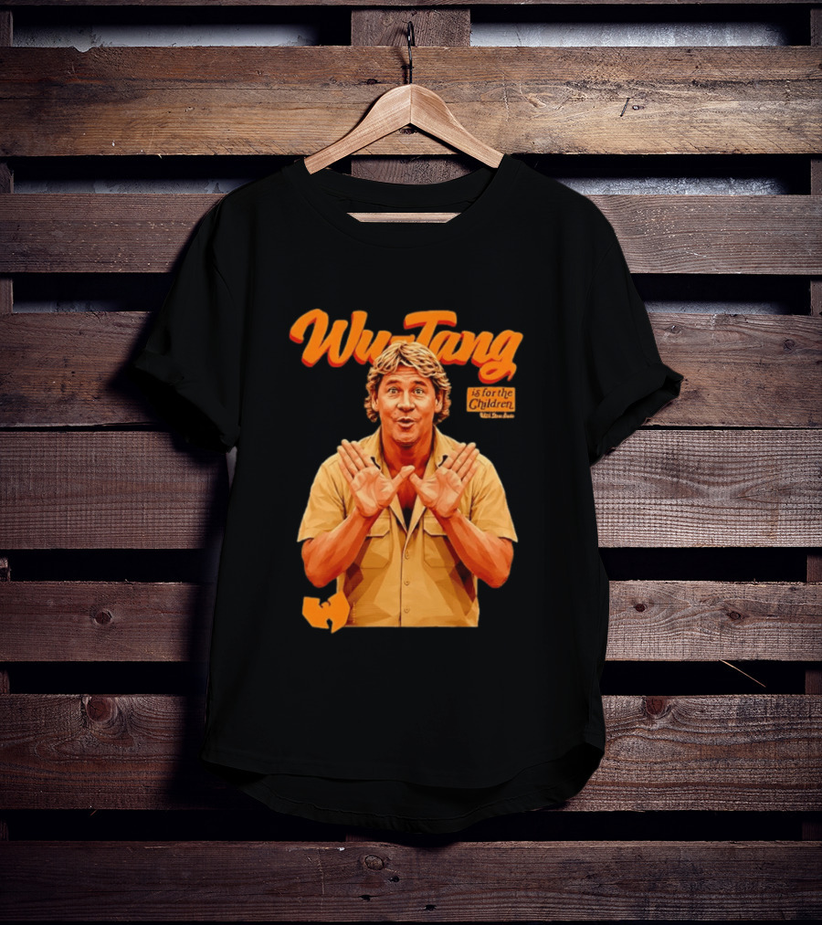 Wu Tang Is For The Children Steve Irwin T-Shirt