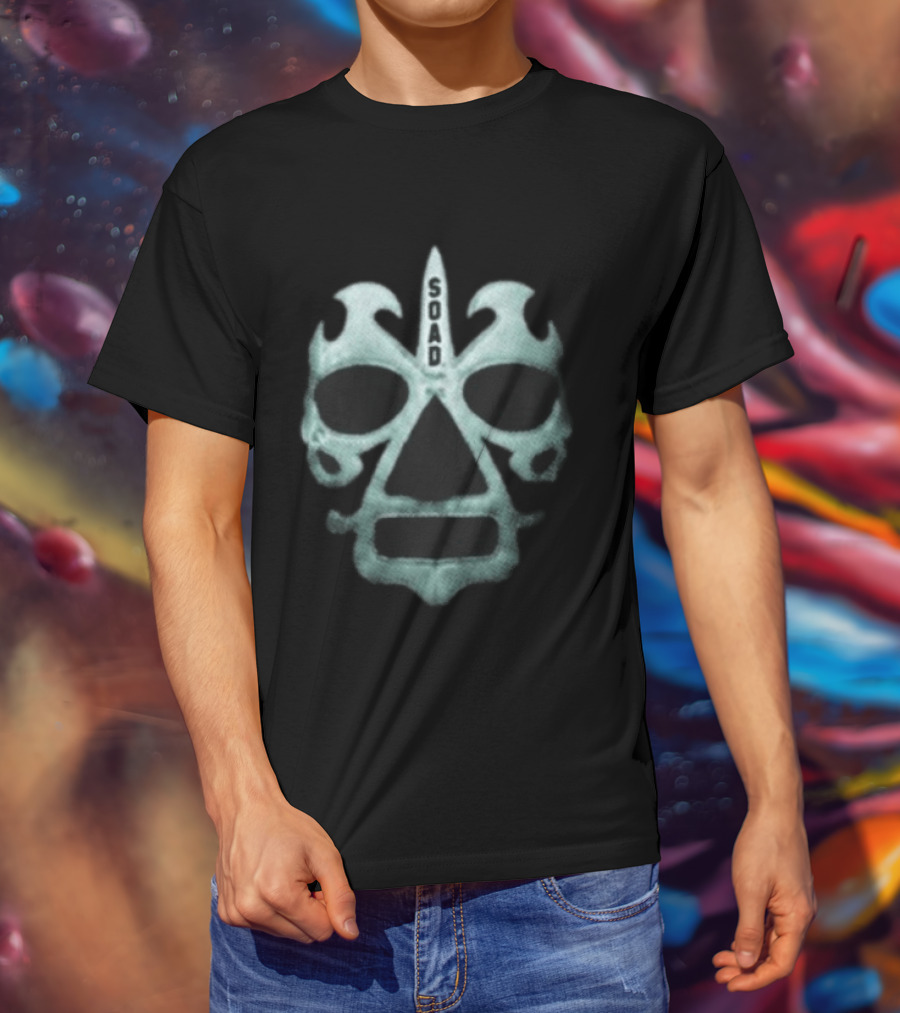 System Of A Down SOAD Lucha Mask Event CDMX Mexico 2026 Estadio GNP Seguros 27 28 May T-Shirt