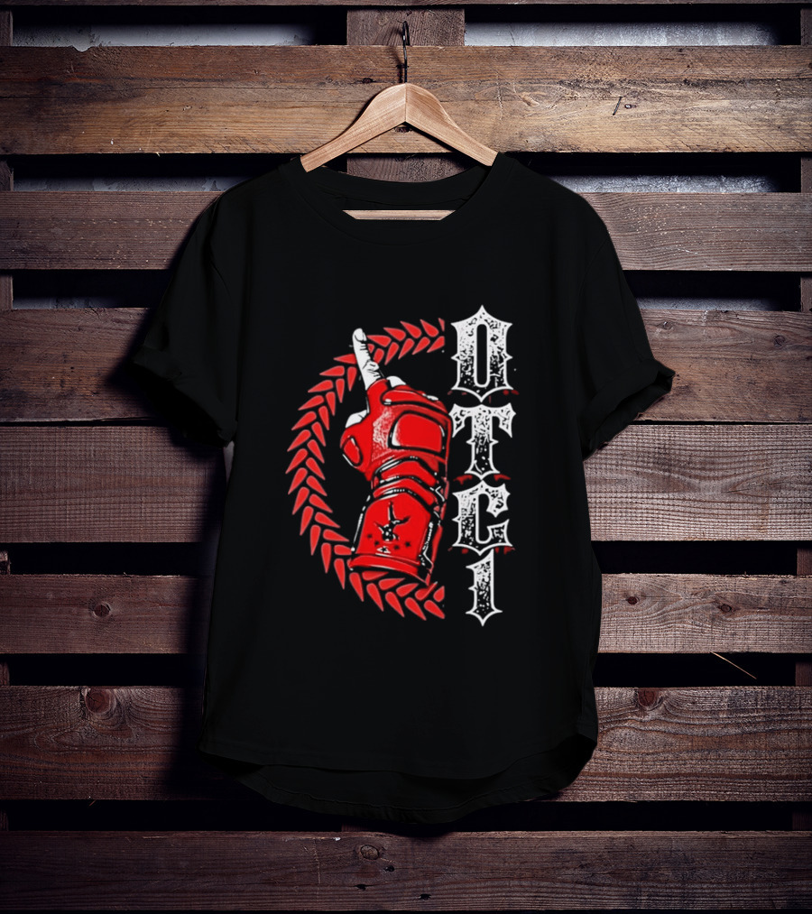 The Elite Bullet Club Pro Wrestling All Elite Wrestling AEW OTTC1 Red Glove T-Shirt