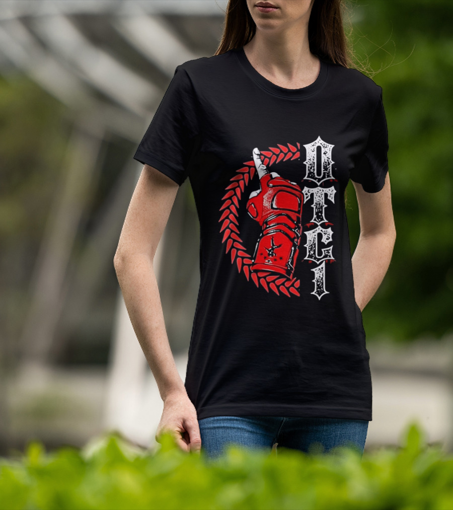 The Elite Bullet Club Pro Wrestling All Elite Wrestling AEW OTTC1 Red Glove T-Shirt