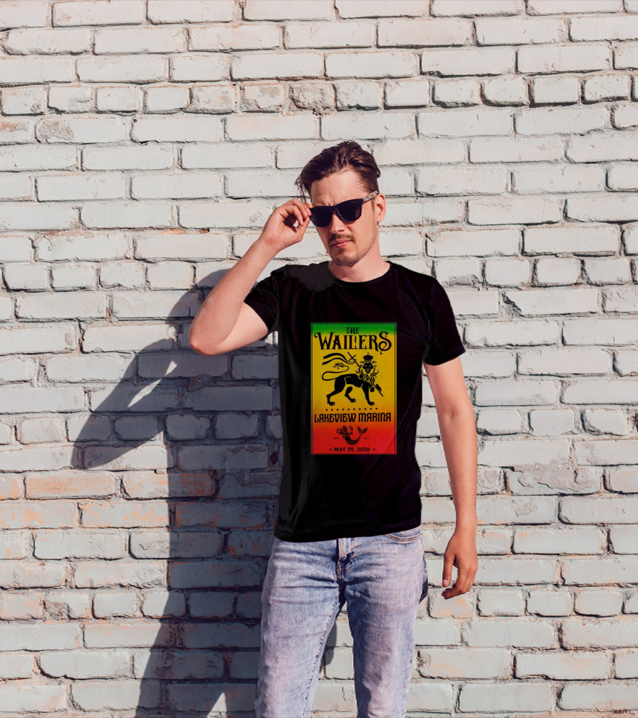 The Wailers Lakeview Marina Birmingham AL May 29 2026 Lion And Mermaid T-Shirt