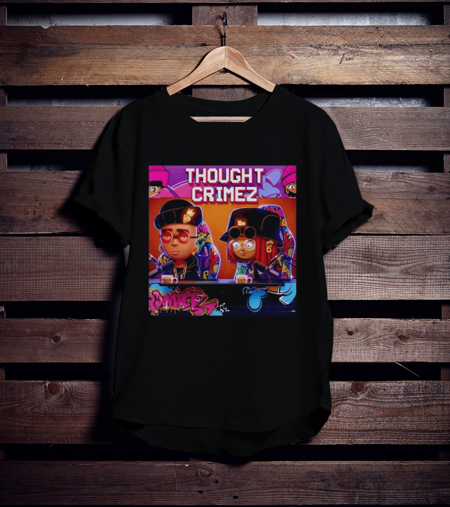 Thought Crimez Ramitez MP SIN Podcast T-Shirt