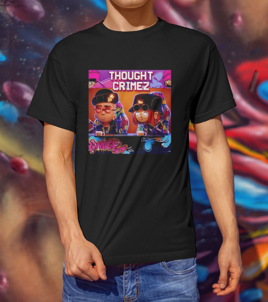 Thought Crimez Ramitez MP SIN Podcast T-Shirt