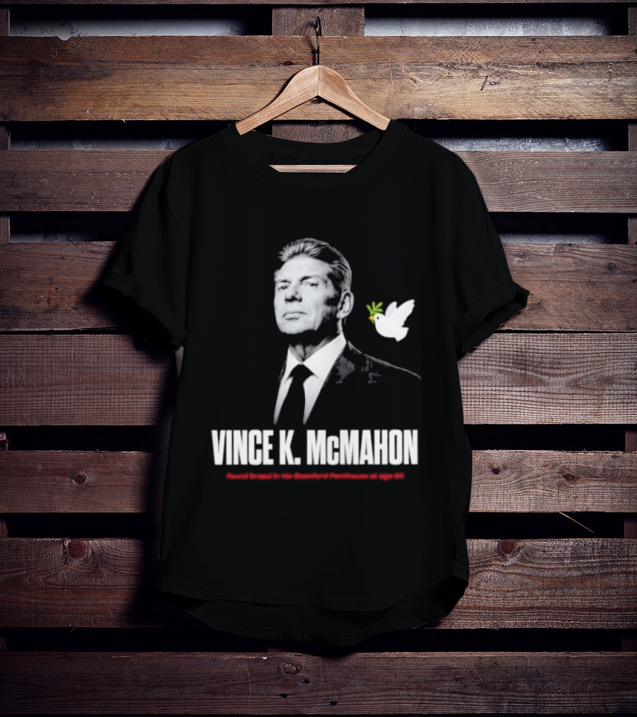 Vince K. McMahon Dove And Clover T-Shirt