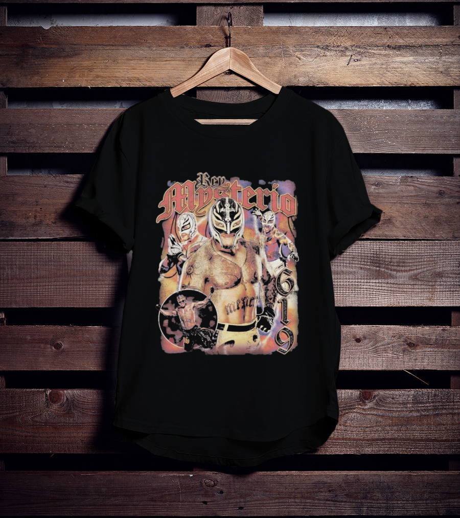 Rey Mysterio 619 Wrestling Superstar Collection T-Shirt
