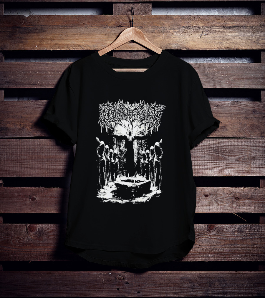 Burning Church Heavy Metal Ritual Tree Of Life T-Shirt