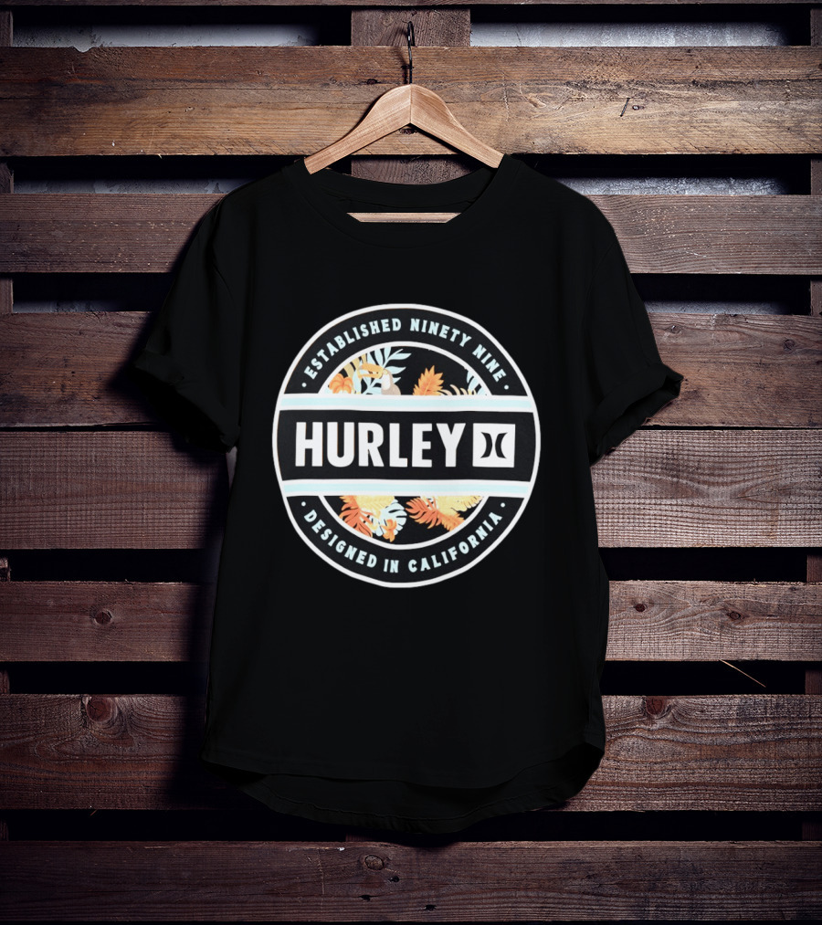 Hurley Established Ninety Nine Tropical California Collection T-Shirt