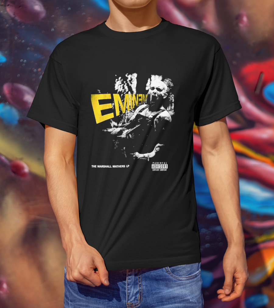 Dominik Szoboszlai Eminem The Marshall Mathers LP Parental Advisory T-Shirt