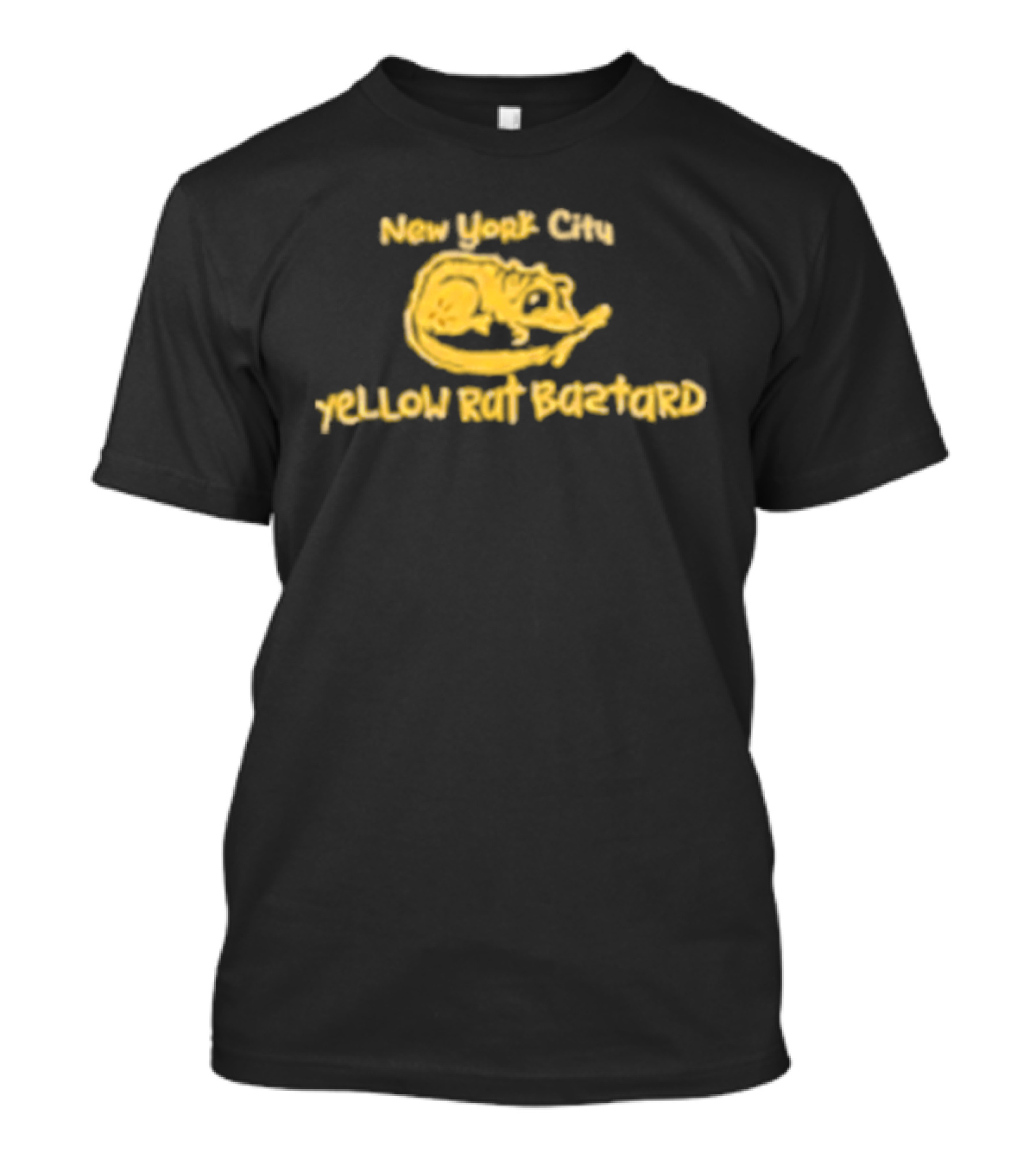 New York City Yellow Rat Bastard Iconic Urban Streetwear Brand T-Shirt