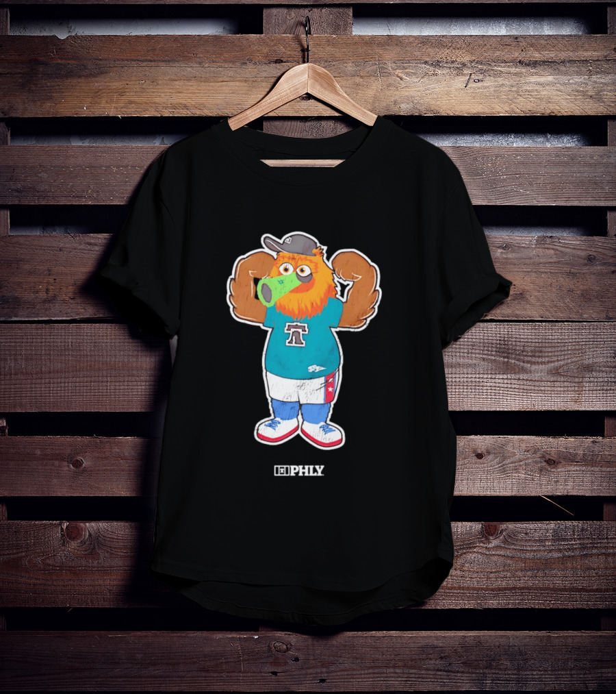 Phillie Phanatic Peashooter Phillies Eagles Plants Vs Zombies Mashup PHLY Fan T-Shirt