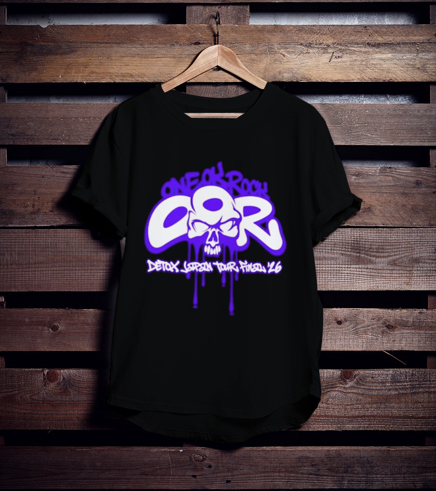 One Ok Rock Cor Skull Detox Japan Tour Final '26 T-Shirt