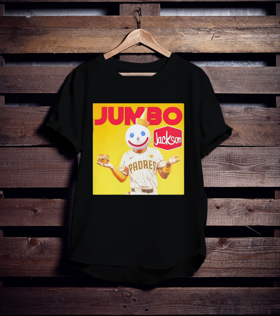 San Diego Padres MLB Jumbo Jack Jackson Collaboration T-Shirt