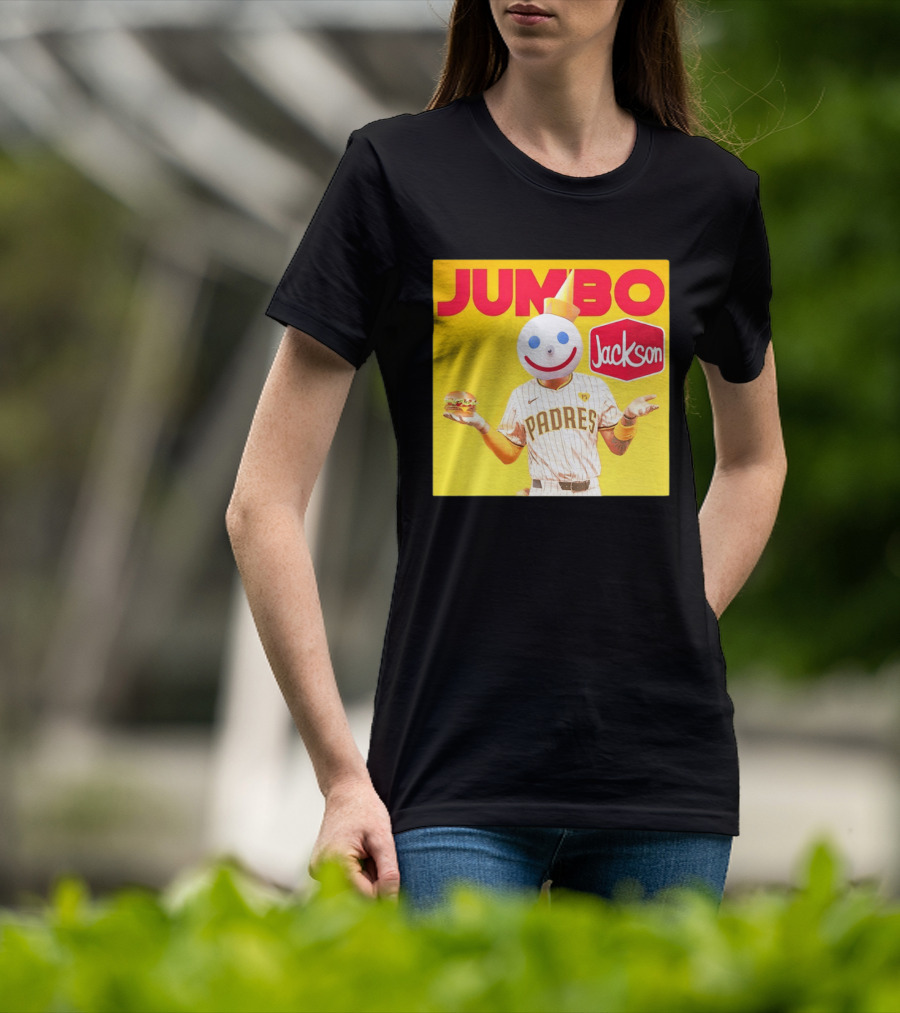 San Diego Padres MLB Jumbo Jack Jackson Collaboration T-Shirt