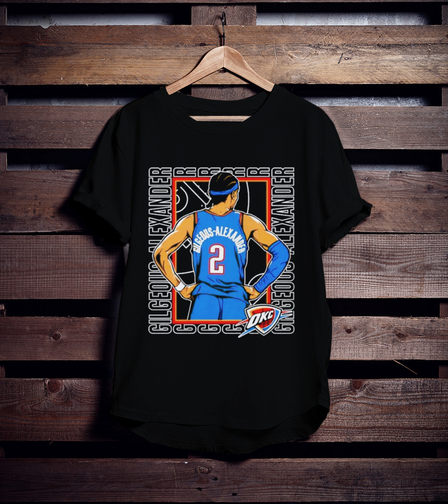 Shai Gilgeous Alexander 2 Oklahoma City Thunder NBA Gilgeous Alexander T-Shirt