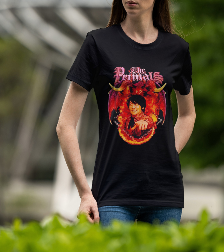 The Primals Naoki Yoshida Yoshi P Final Fantasy XIV Eorzea Square Enix Flame T-Shirt