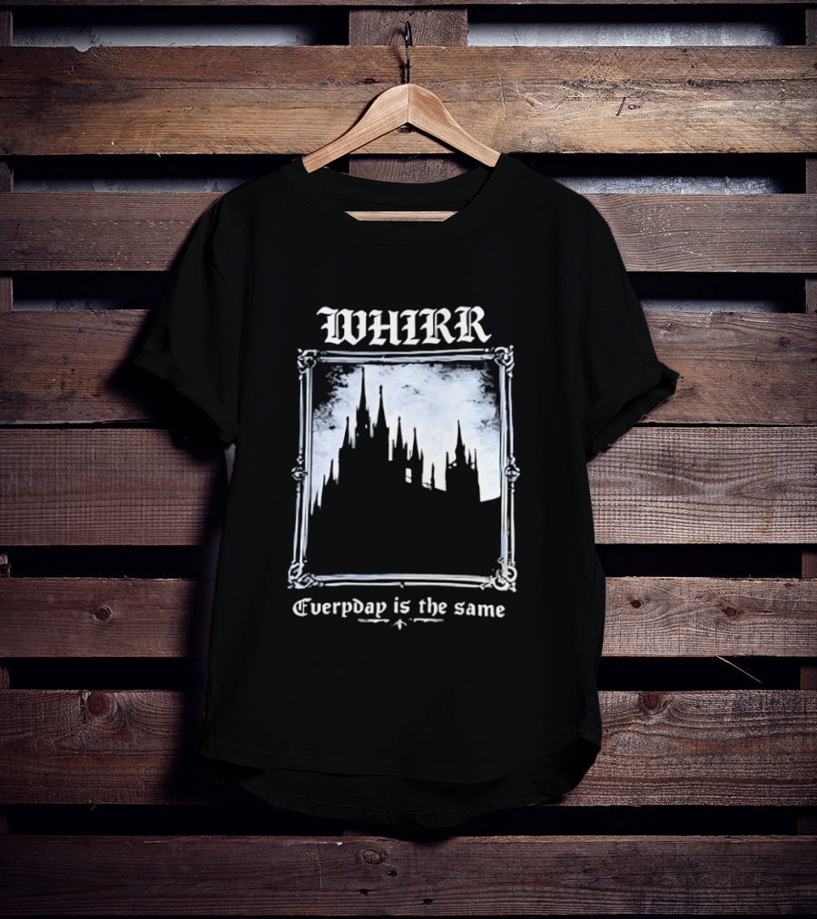 WHIRR Everyday Is The Same Gothic Castle Scene T-Shirt