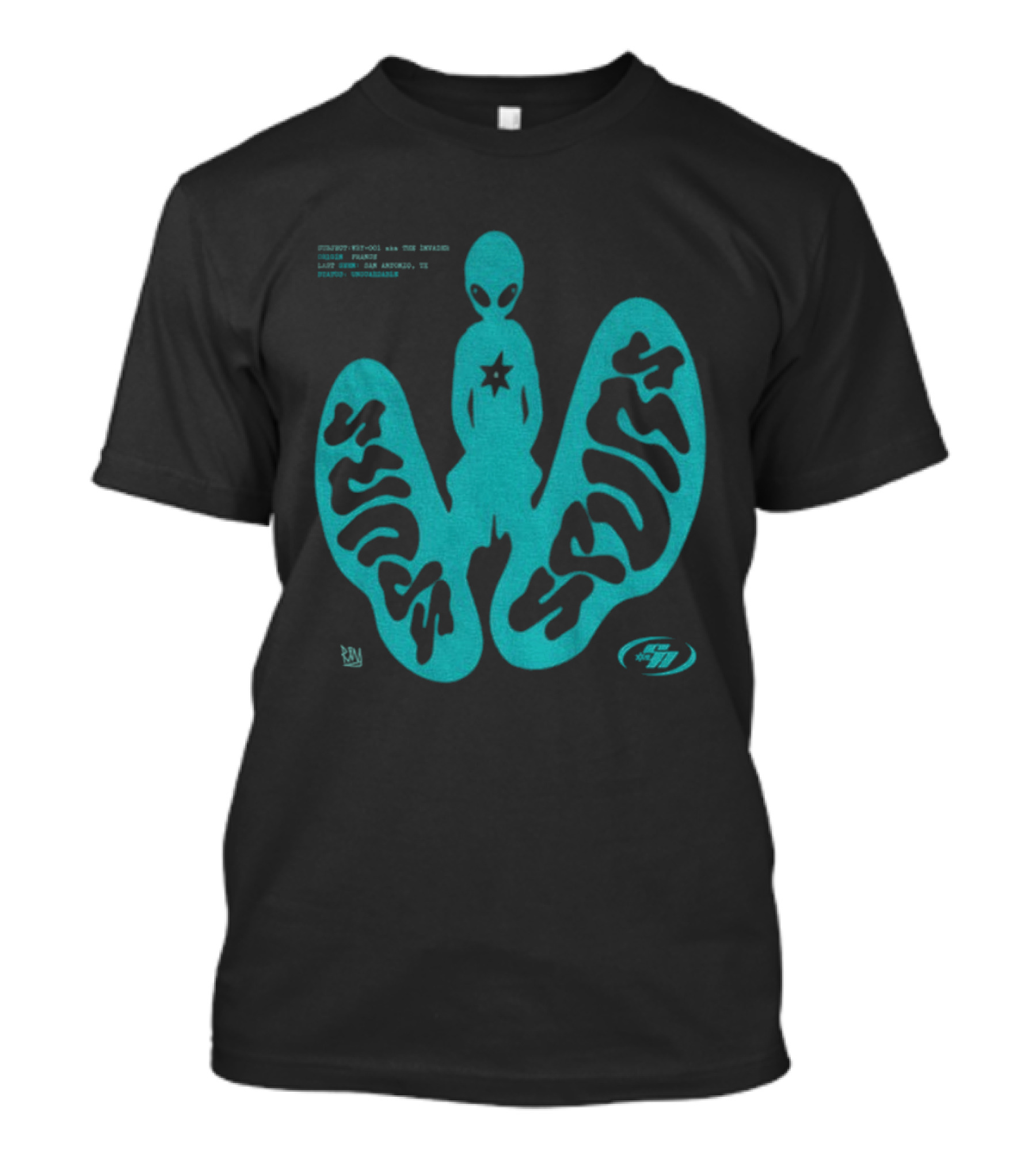 Alien Victor Wembanyama San Antonio Spurs Basketball UFO Subject Aka The Invader 2026 T-Shirt