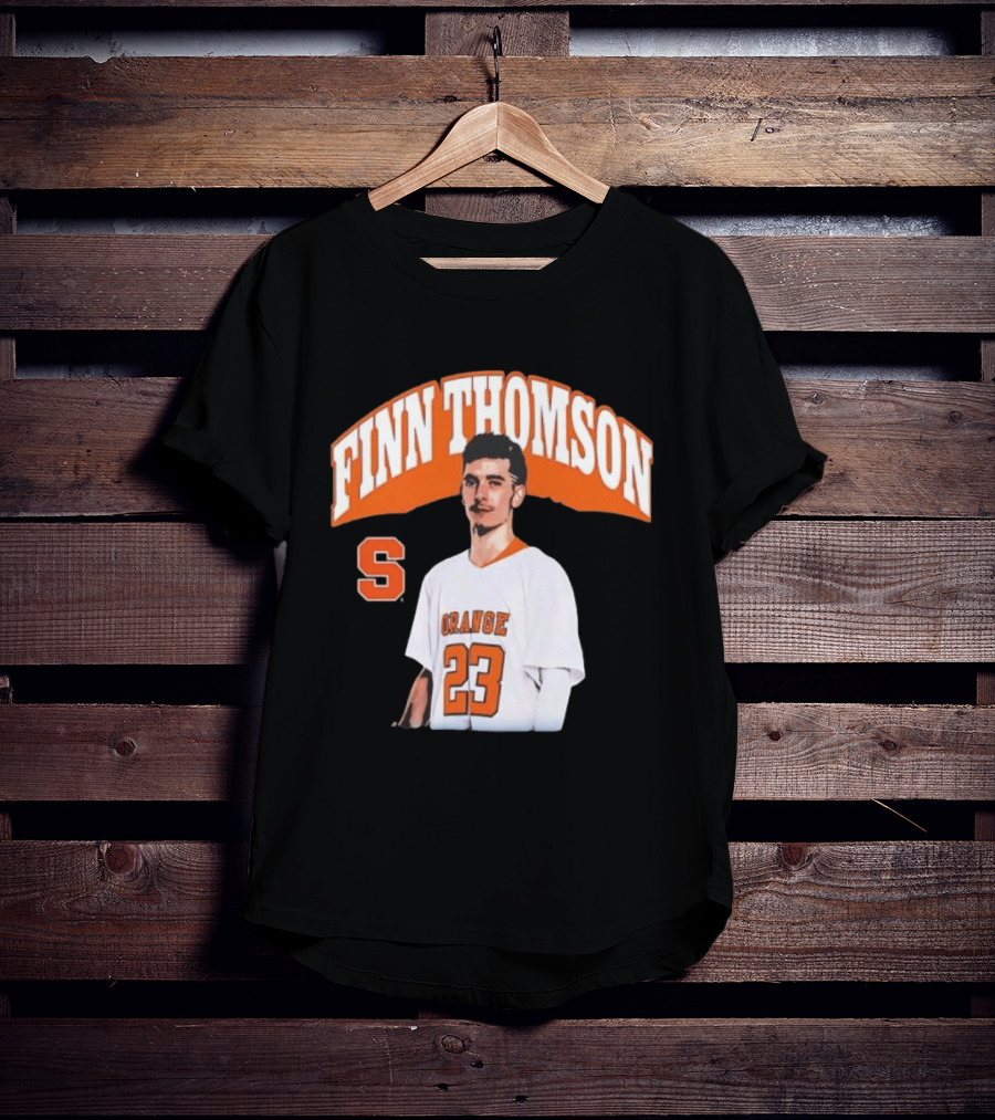Syracuse Orange Lacrosse Finn Thomson Number 23 T-Shirt