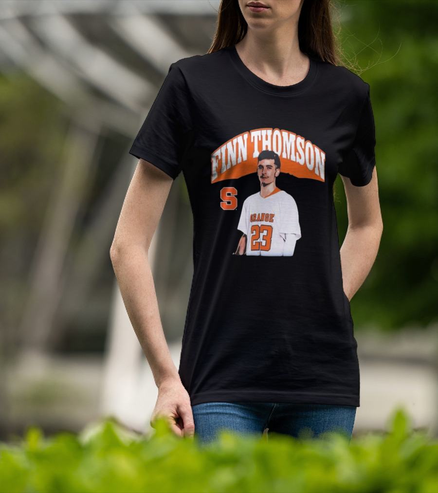 Syracuse Orange Lacrosse Finn Thomson Number 23 T-Shirt