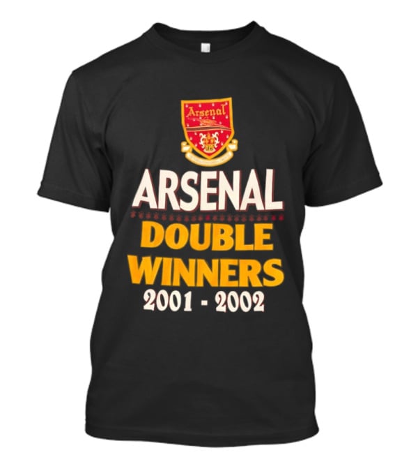 Arsenal Double Winners 2001 2002 T-Shirt