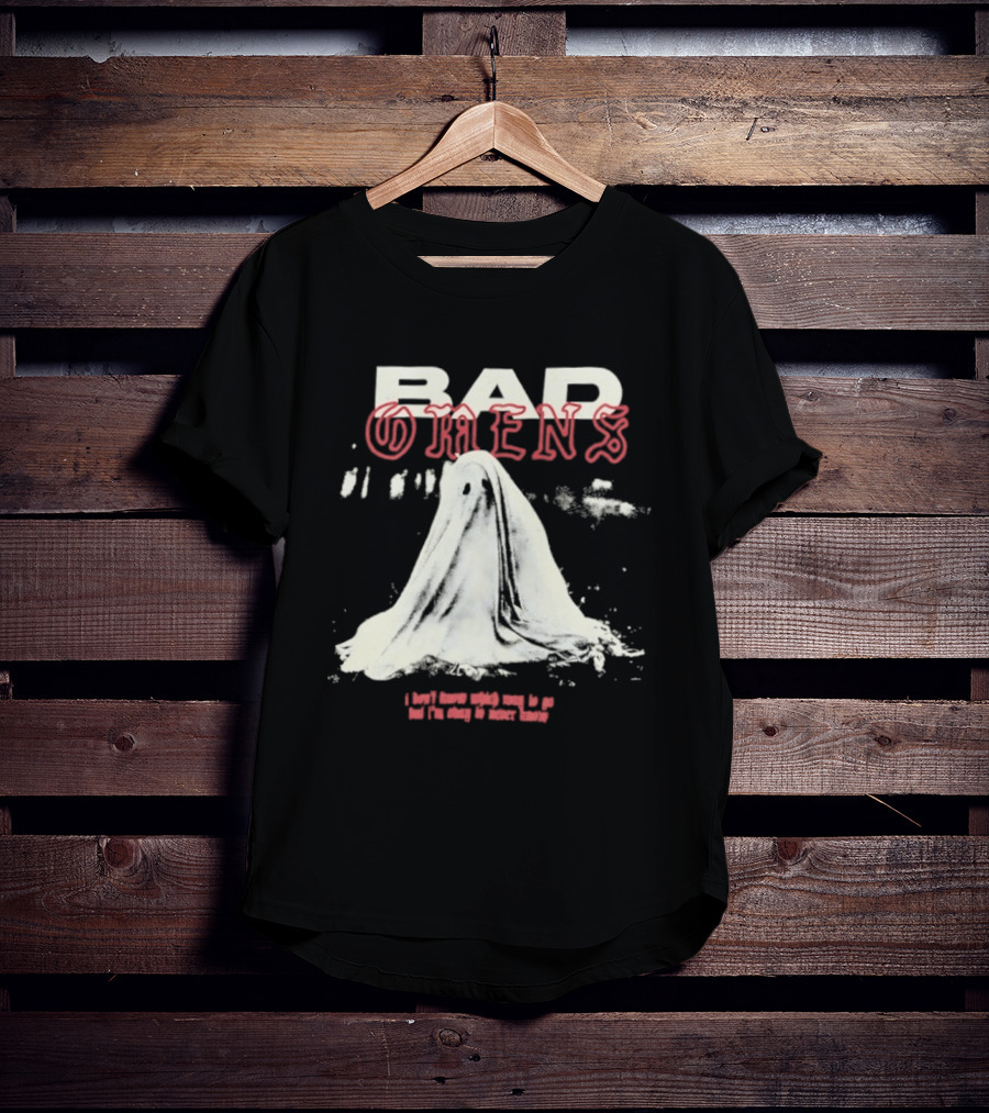 Bad Omens Ghost I Don't Know Which Way To Go But I'm Okay To Never Know T-Shirt