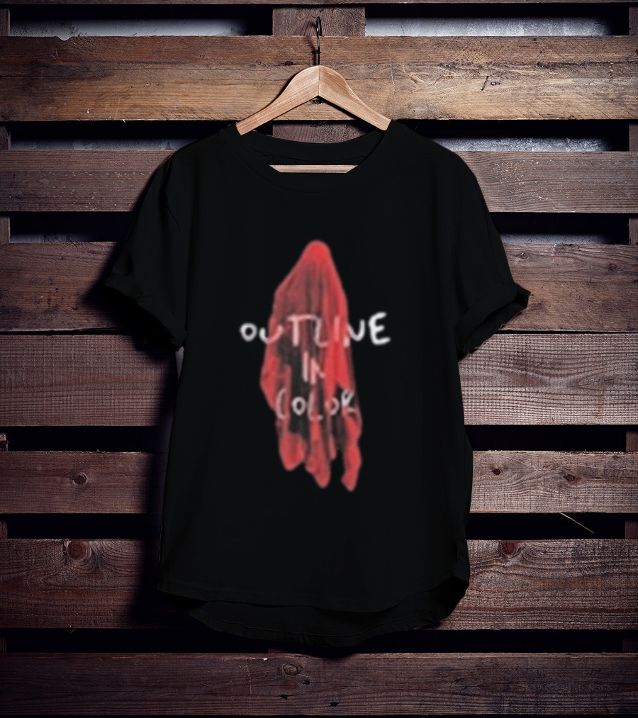 Outline In Color Coast Is Clear Ghost T-Shirt