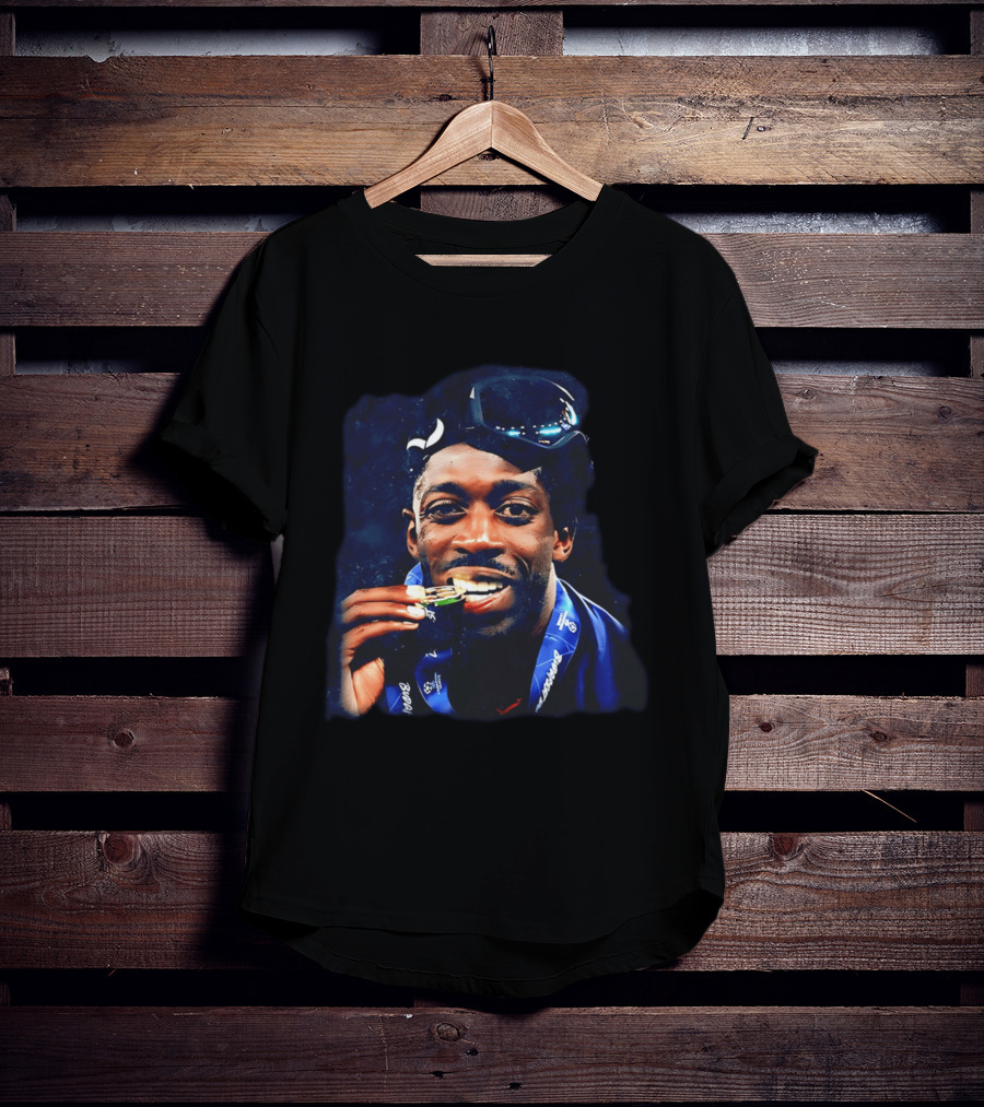Paris Saint Germain Ousmane Dembele Biting Medal Celebration T-Shirt