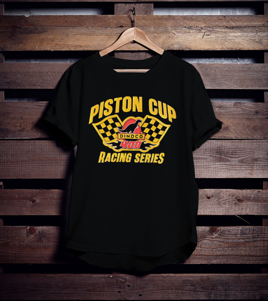 Piston Cup Dinoco 400 Racing Series Disney Pixar Cars Movie Racing Series T-Shirt