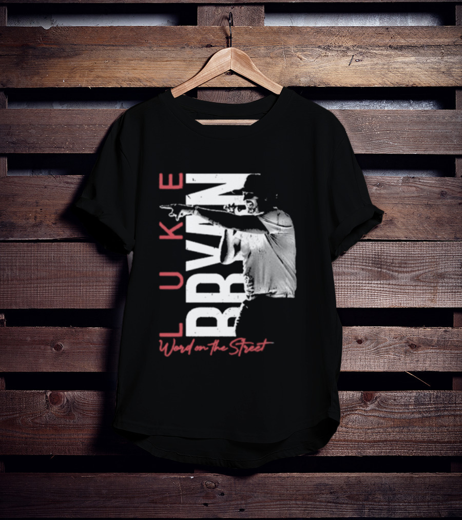 Luke Bryan Word On The Street Tour Merchandise T-Shirt
