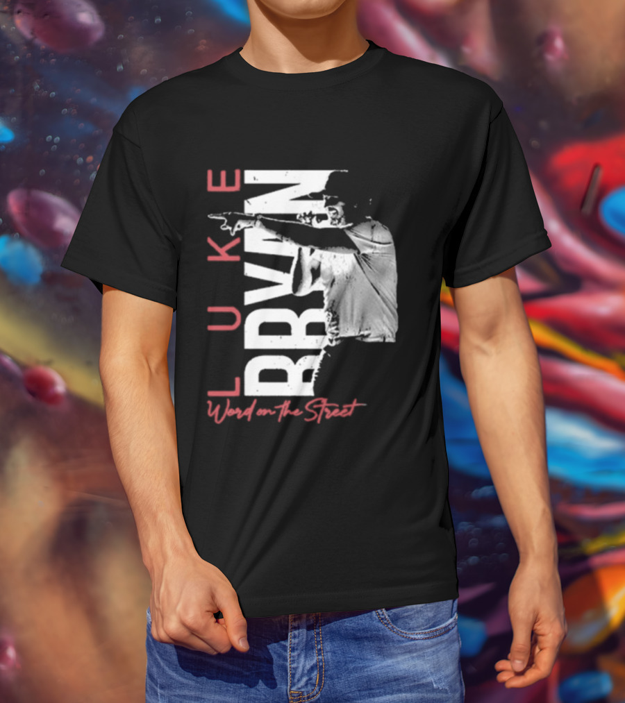 Luke Bryan Word On The Street Tour Merchandise T-Shirt