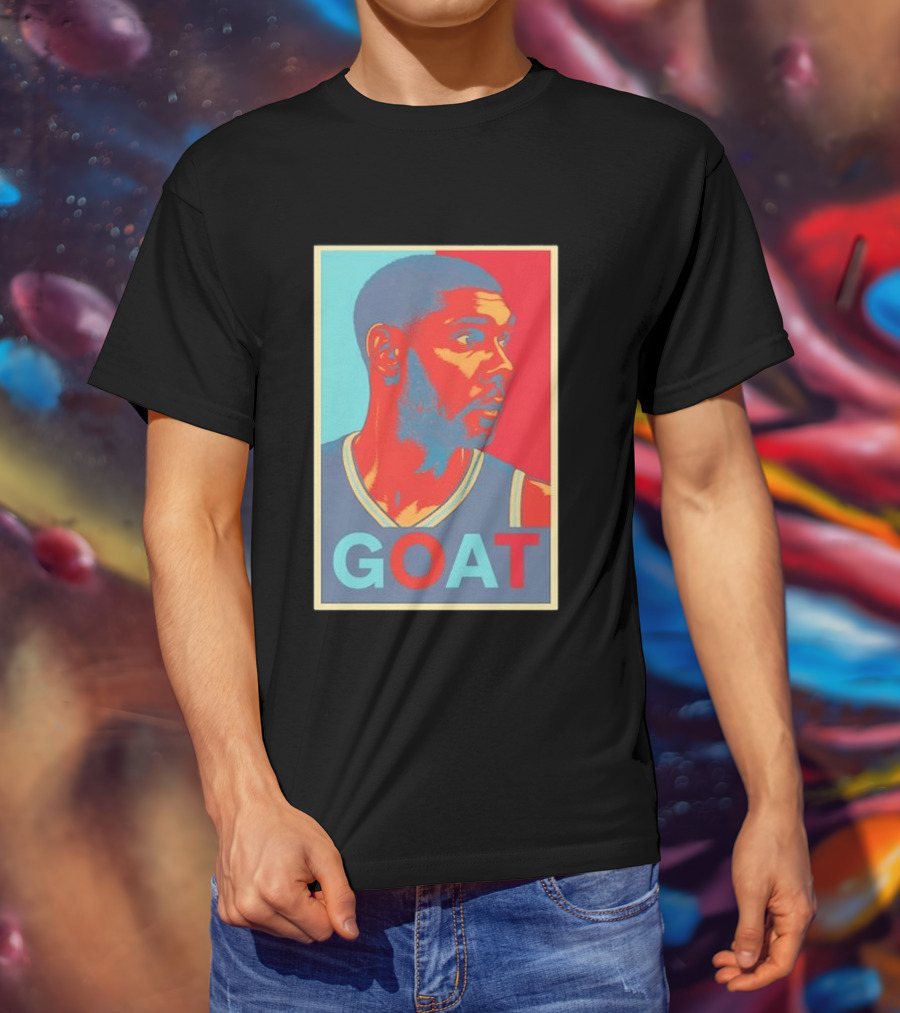 GOAT Tim Duncan San Antonio Spurs T-Shirt