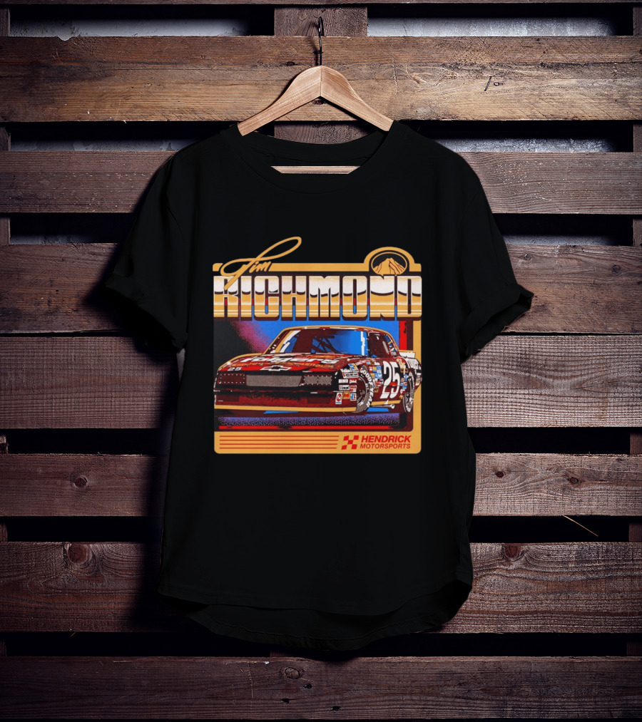 Tim Richmond 25 Chevrolet Hendrick Motorsports Racing NASCAR Folgers T-Shirt