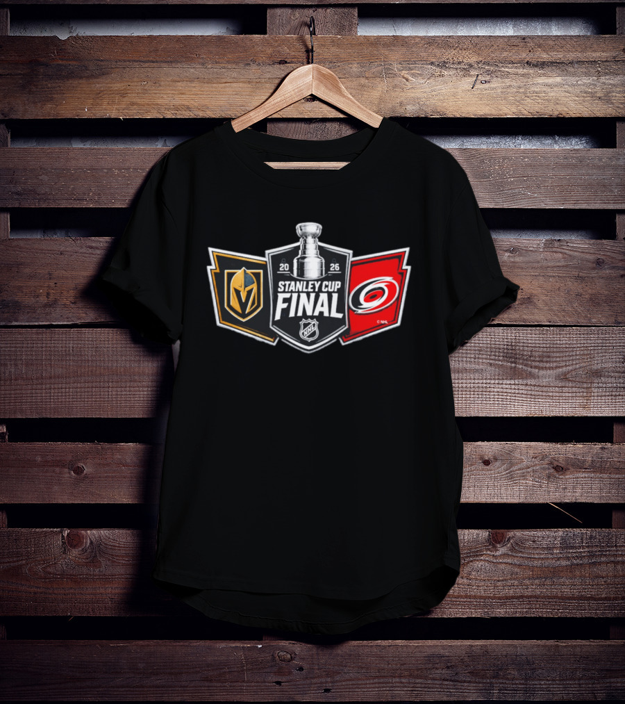 Stanley Cup Final 2026 Vegas Golden Knights Vs Carolina Hurricanes NHL T-Shirt