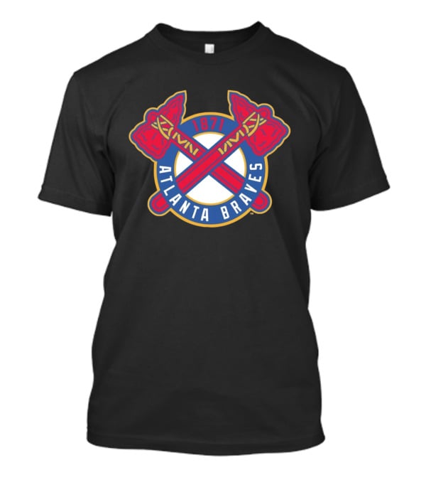 Atlanta Braves MLB 1871 Cross Tomahawk T-Shirt