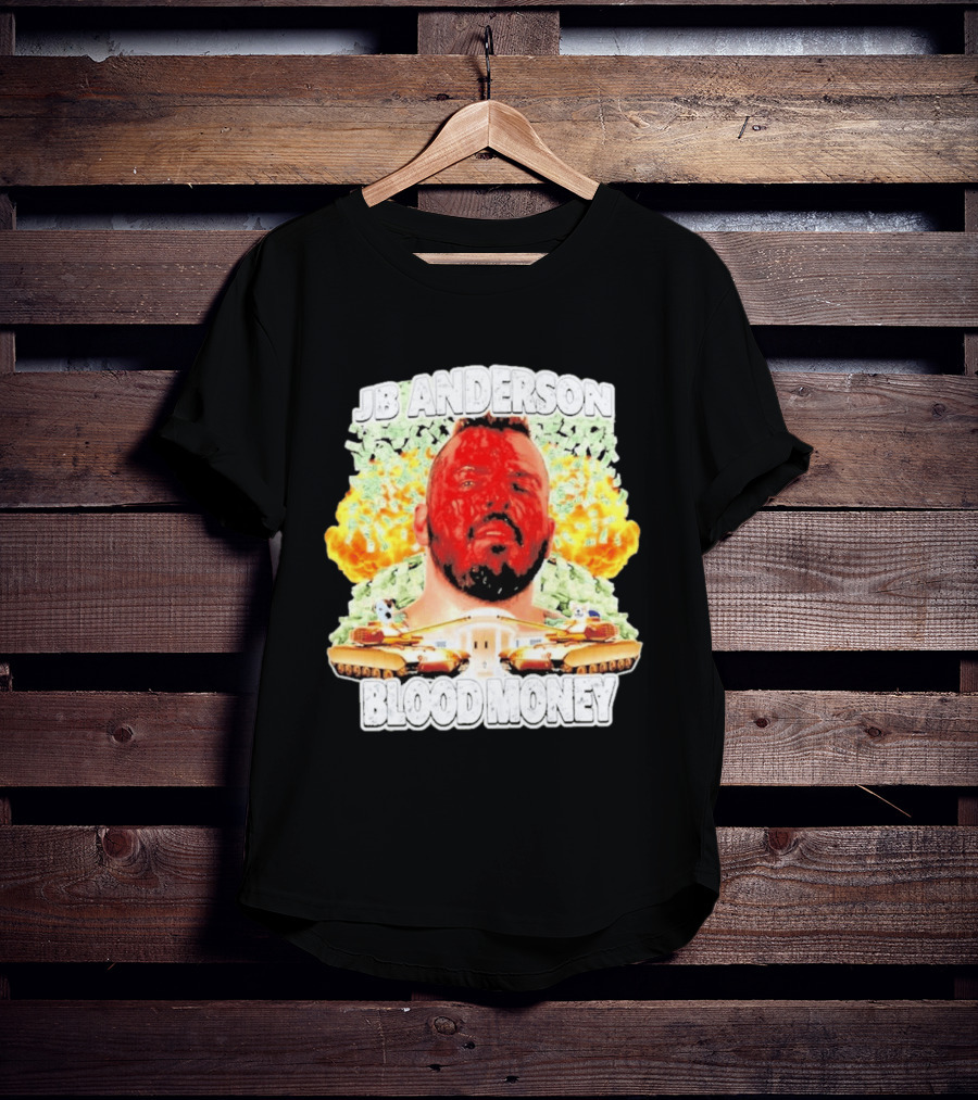 JB Anderson Bloodmoney 90s Bootleg Explosion Cash Tanks T-Shirt