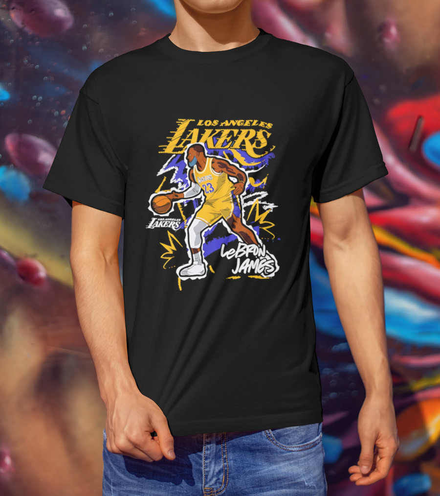 LeBron James Los Angeles Lakers Basketball T-Shirt