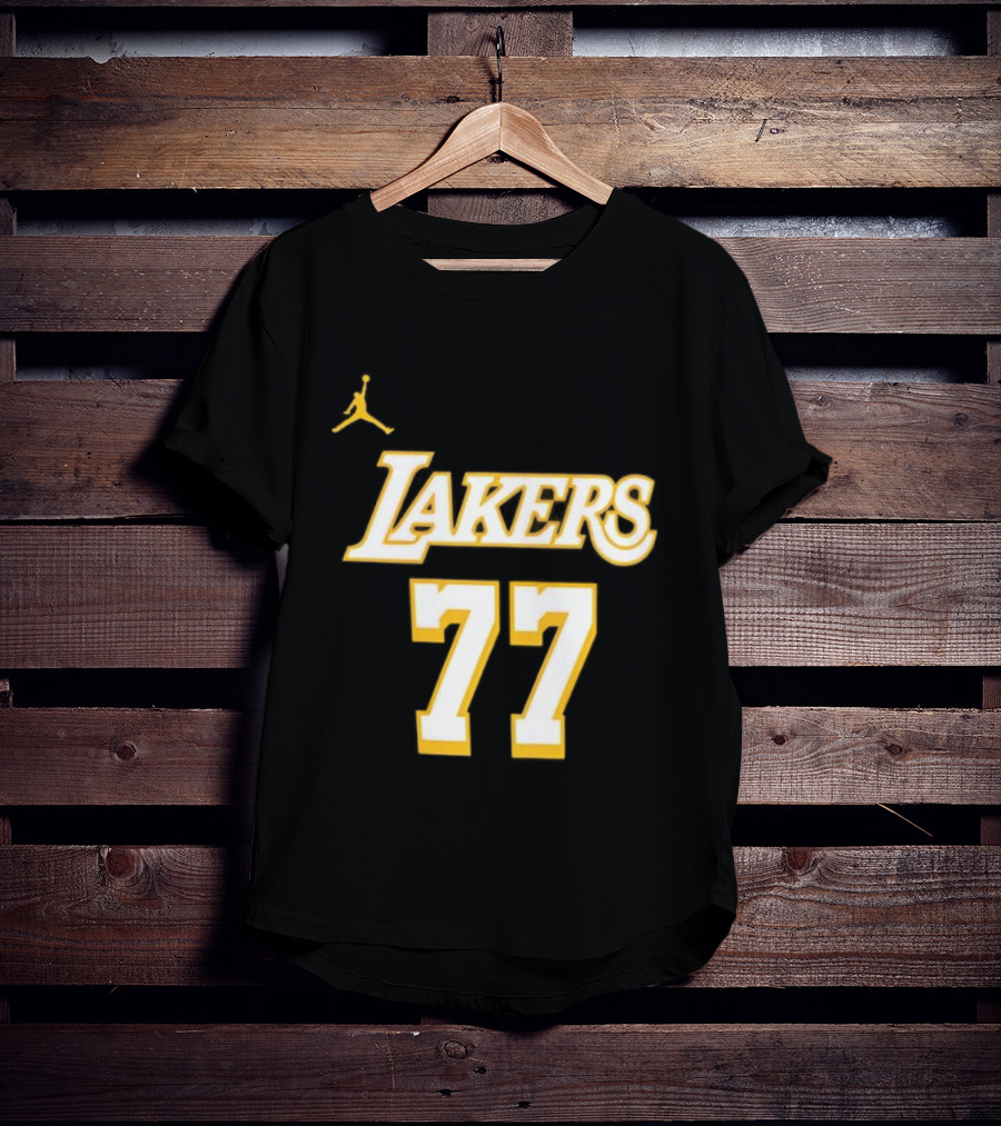 Luka Doncic Lakers 77 Jordan T-Shirt