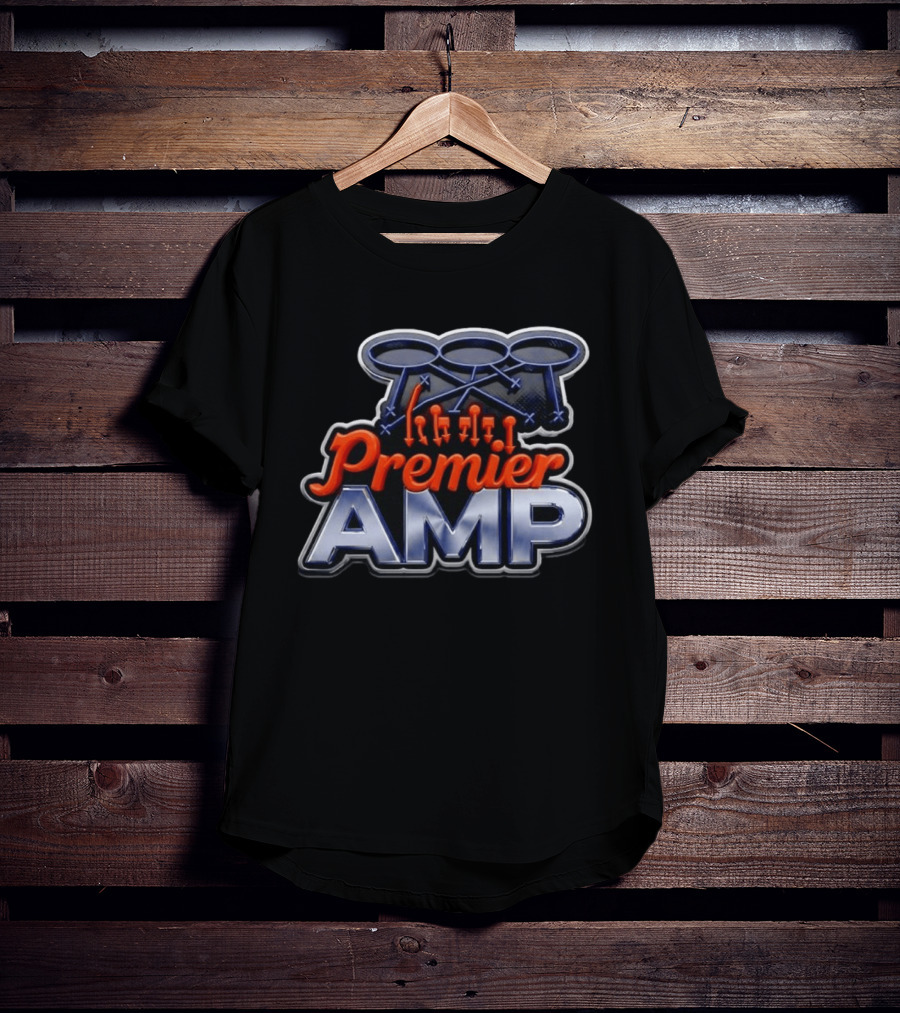 Premier AMP Drumsticks Football T-Shirt