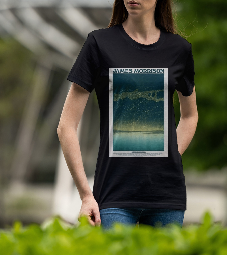 James Morrison Undiscovered Tour 2026 Retro Aesthetic T-Shirt